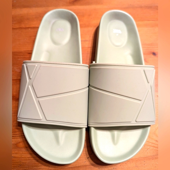 Zara Shoes - Zara Mint Green Low Heels Slides Size 37 or 6.5-7